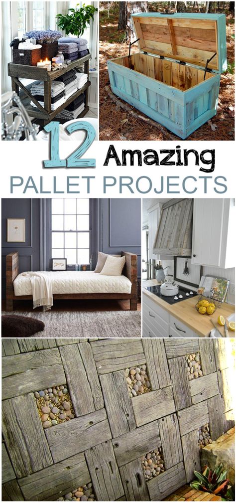 Pebbles Walkway, Pallet Projects For Beginners, Pallet Shelving, Railroad Ties, Koti Diy, Pallets Diy, Square Tiles, Pallet Bed, Pallet Designs