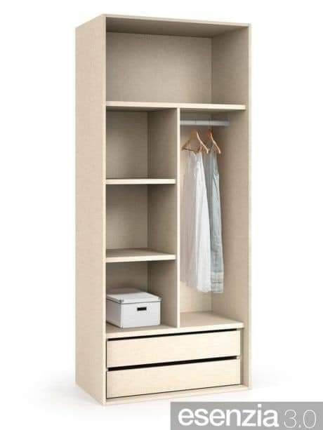 Single Cupboard Design, Wardrobe Interior Layout, Cupboard Design Wardrobe, Furniture Sets Design, Wall Wardrobe Design, Home Interior Accessories, Simple Closet, Bedroom Cupboard Designs, Wardrobe Interior Design