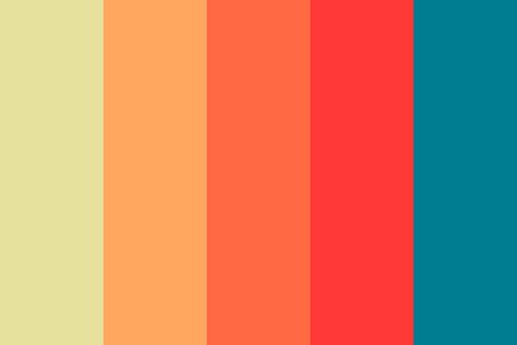 Nice Warm Hues color palette Spring Skin, Vintage Colour Palette, Warm Color Schemes, Warm And Cool Colors, Color Schemes Colour Palettes, Hue Color, Warm Colour Palette, Grey Color Scheme, Blue Color Schemes