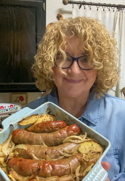 Baked Biała Kiełbasa for Easter - Polish Housewife How To Cook Kielbasa, Easter Buffet, Poland Food, Crusty Rolls, Polish Sausage, Easter Breakfast, Roasted Onions, Crockpot Beef, Pickling Cucumbers