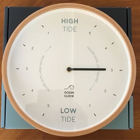 Ocean Tide Clock Tide Clock, Ocean Tides, Pacific Coast, Clock