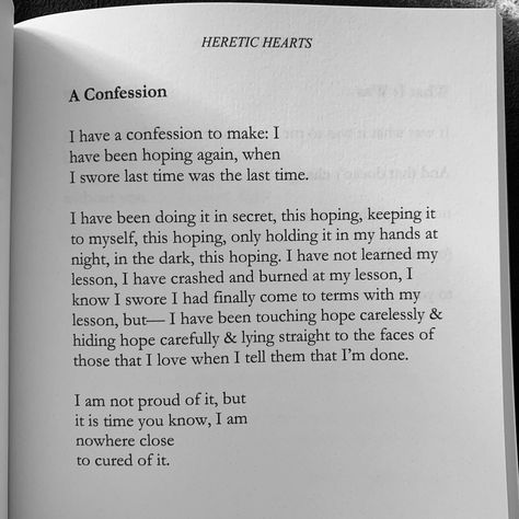 Kristina Mahr - i have a confession to make. 🤍 (You can... Typewriter Print, General Quotes, You Poem, Poetry Quotes, The Last Time, Writing Inspiration, Personalized Signs, The Words, My Website