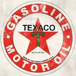 Tin Sign - Texaco Logo Auto Garage, Marquee Lights, Light Up Signs, Wall Decor Quotes, Diy Projects Videos, Led Signs, Red Accents, Wall Art Quotes, Mirror Wall Decor