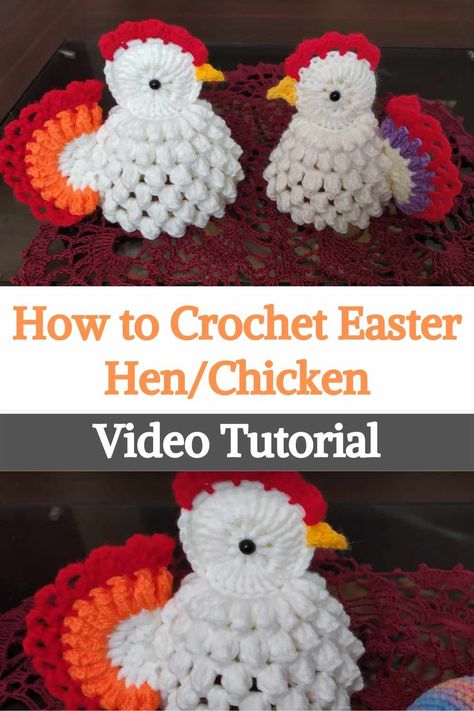 Since Easter is just around the corner, it's time to crochet something in spring, like these cute crochet chick eggs. We can crochet kids' chicken toys for spring decor and keep your real chickens and roosters together. This is a simple pattern that you can add your own touch to with color options and add any design that suits your personality and taste. And all the pieces are made in the round without joining lines like the basic Amigurumi crochet projects. Whether it's a giant metal ... Basic Amigurumi, Crochet Easter Decorations, Diy Projects To Make And Sell, Dog Sweater Crochet Pattern, Chicken Toys, Easter Chicken, Crochet Dog Sweater, Crochet Easter, Crochet Chicken