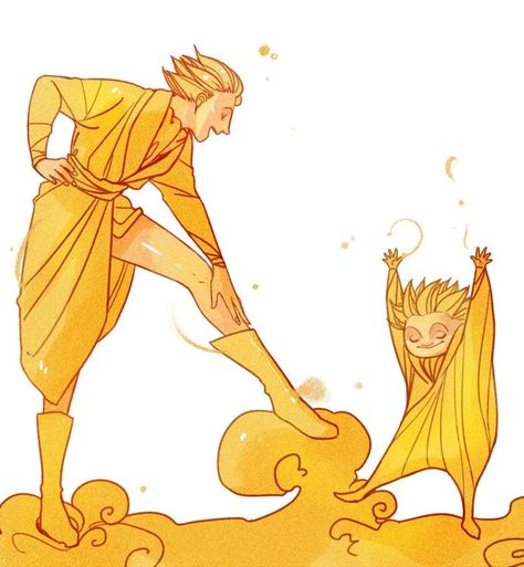 Sandman Guardians Fanart, Rise Of The Guardians Sandman Fanart, Drawn Together Xander, Sandman Fanart, Jake Frost, William Joyce, Dreamworks Art, Guardians Of Childhood, Jinx League Of Legends