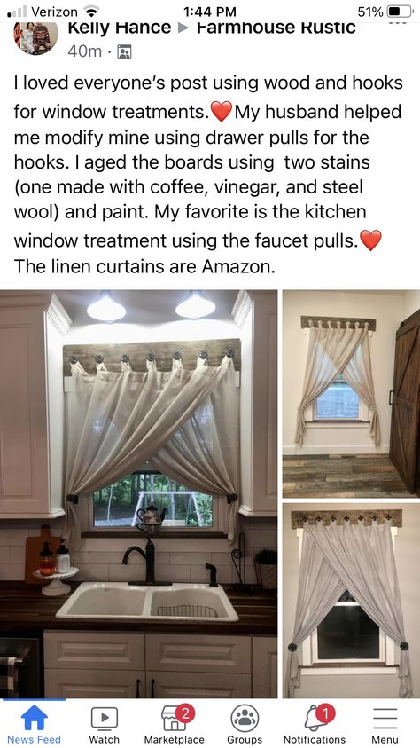 Home Curtain Ideas, Log Cabin Curtains, Cabin Homes Interior, Cabin Curtains, Log Cabin Decor, Curtain Ideas, Log Cabin Homes, Log Home, Kitchen Window