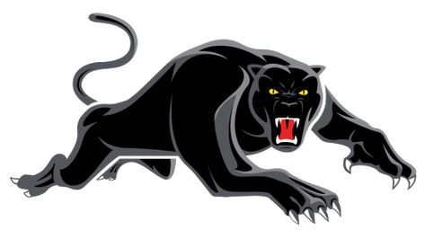 One of the most successful Australian rugby league football teams... Panther Meaning, Panthers Nrl, Australian Rugby League, Rugby Logo, Panthers Logo, Logo Evolution, Penrith Panthers, Panther Tattoo, Panther Art