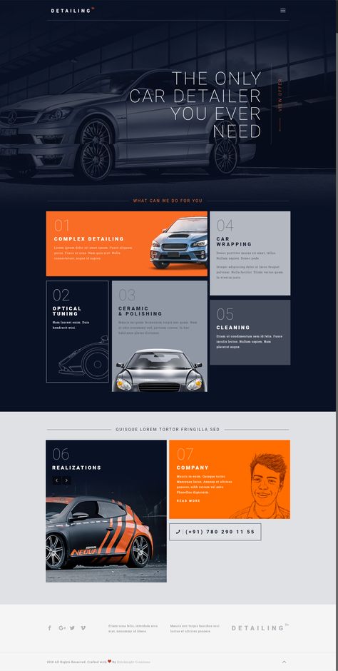 Top Website Design Templates | Car Detailing Website Design Demo #bkdesigns #bkw... Login Web, Banner Web Design, Website Design Templates, Design Sites, What Is Fashion Designing, Restaurant Web, Banner Design Layout, Best Website Design, Mega Menu