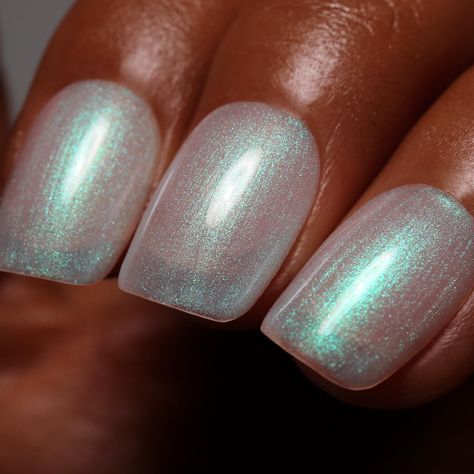 PRICES MAY VARY. 💖 Mermaid Nail Polish Gel- 1Pcs 16ml (0.54oz) shimmer effect mermaid gel nail polish, elegant shades of popular and trendy glitter colors, Perfect for daily routine life or special occasions, a great gift idea for Christmas, New Years, Birthday, weddings. 💖 Speed Curing with Led Nail Lamp - The gel nail polish need to be cured under LED/UV light for 1-2 minutes. Base and Top coat required (not included in the package) 💖 Environmental & Healthy - Our gel nail polishes are low Iridescent Nail Polish Colors, Opi Iridescent Nail Polish, Mermaid Nail Polish Colors, Opal Nail Polish, Mermaid Nail Polish, Sparkle Nail Polish, La Colors Mermaid Magic Nail Polish, Pedicure Nail Designs, Buff Nails