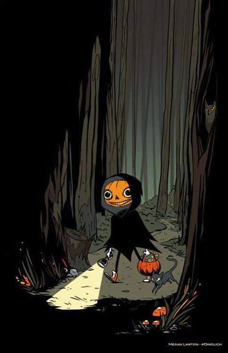 Untitled Halloween Artwork, Over The Garden Wall, Halloween Illustration, Spooky Scary, Wow Art, Halloween Backgrounds, Halloween Wallpaper, Horror Art, Halloween Art