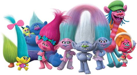 Trolls Craft, Madagascar Movie Characters, Trolls Cartoon, Diy Fairies, Trolls Svg, Trolls Party Favors, Zootopia Movie, Valentines Toppers, Madagascar Movie