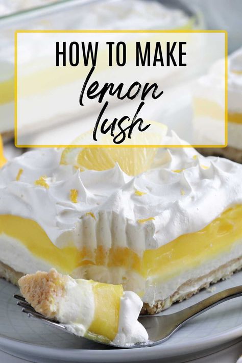 Lemon Lush Cake Recipe, Lemon Lush Dessert Recipe, Lemon Lush Recipe, Lemon Lasagna, Lasagna Dessert, Lemon Lush Dessert, Dessert Lasagna, Lush Dessert, Lush Cake