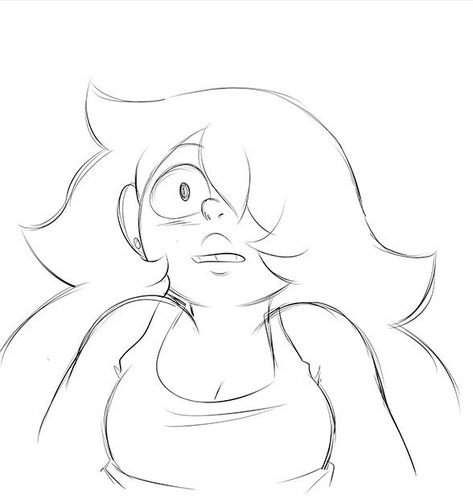 Amethyst Drawing Steven Universe, Steven Universe Easy Doodles, Garnet Steven Universe Sketch, Steven Universe Drawing Ideas, Amethyst From Steven Universe, How To Draw Steven Universe Style, How To Draw Steven Universe, Steven Universe Doodles, Steven Universe Art Style