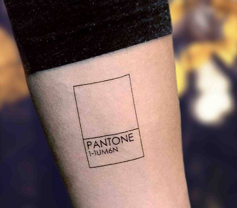 Pantone Tattoo, Bioshock Tattoo, Square Tattoo, Tatuagem Masculina Pequena, P Tattoo, Tattoo Apprenticeship, Simple Tattoos For Guys, Realistic Temporary Tattoos, Arm Temporary Tattoos