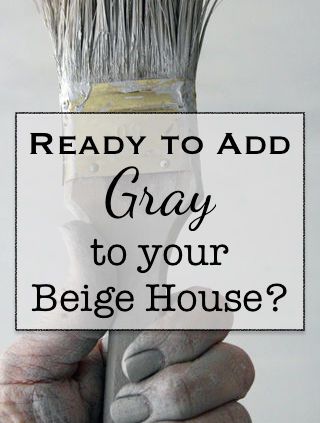 Have you recently been thinking about adding a little gray to your beige house? What’s the best gray paint to pair with your beige walls? I’m so glad you asked! Best Gray Paint Colors, Grey Painted Walls, Tan Living Room, Best Gray Paint, Beige House, Gray Paint Colors, Interior Paint Colors Schemes, Tan Walls, Grey Accent Wall