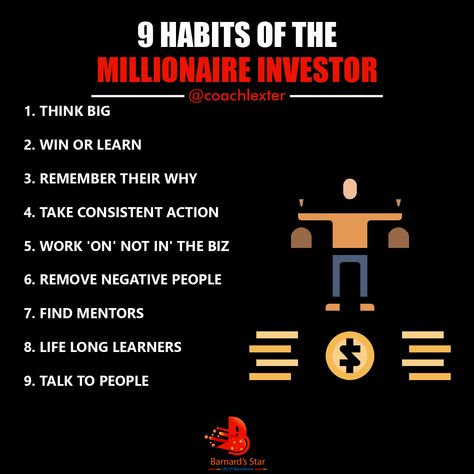 Habits Of Millionaires, Millionaire Skills, Millionaire Habits, Wealthy Mindset, Alphabet Board, Self Help Skills, Investment Quotes, Money Strategy, My Community