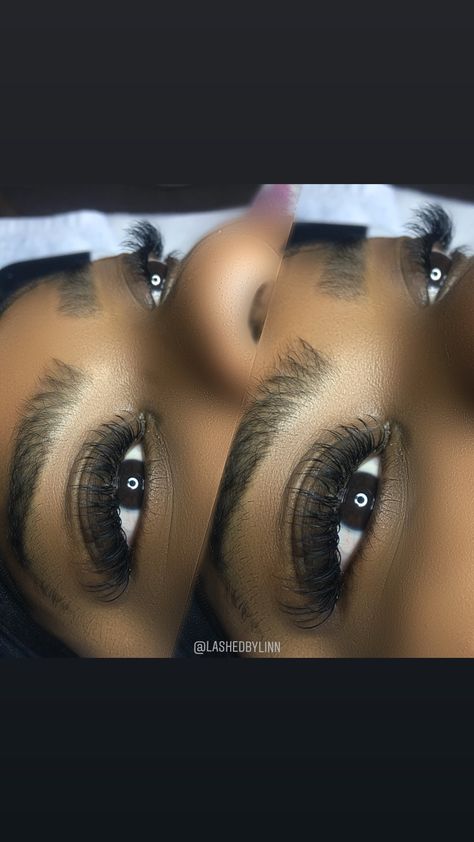 Classic Mink Lash Extensions, Lashes On Big Eyes, Hybrid Eyelash Extensions Styles, Wispy Natural Eyelash Extensions, Individuals Eyelashes, Hybrid Wispy Eyelash Extensions, Wispy Hybrid Lash Extensions, Lashes Styles, Lash Inspiration