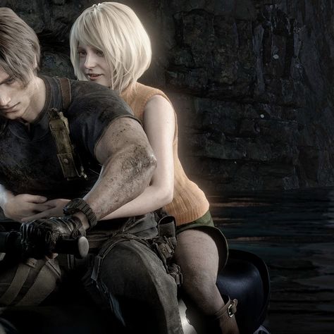 leon and ashley icon Resident Evil 6 Aesthetic, Ashley X Leon, Leon X Ashley, Ashley And Leon, Leon And Ashley, Funny Couple Pictures, Future Man, Ashley Graham, Funny Couples