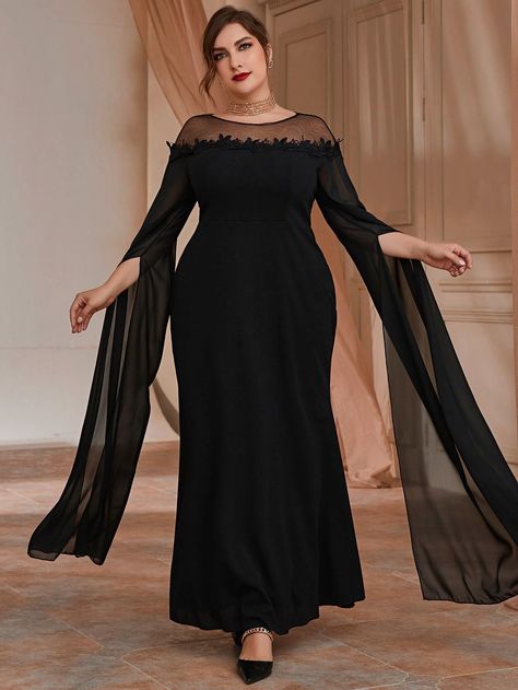 Plus Size Fall Outfits Casual, Sleeve Prom Dress, Party Dress Classy, Chic And Curvy, Plus Size Fall Outfit, Dress Design Drawing, Plus Size Fall Fashion, Trendy Plus Size Fashion, Plus Size Summer Outfit