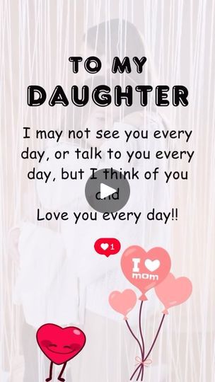 Quotes Daughter, Thinking Of You Quotes, You Quotes, I Think Of You, Talking To You, My Daughter, To My Daughter, Thinking Of You, Love You