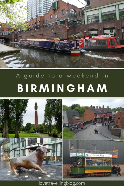 A guide to a weekend in Birmingham, lovetravellingblog.com Birmingham Canal, Black Country Living Museum, Dorm Stuff, Christmas Fudge, English Cottages, London Baby, Visiting England, Living Museum, Birmingham Uk