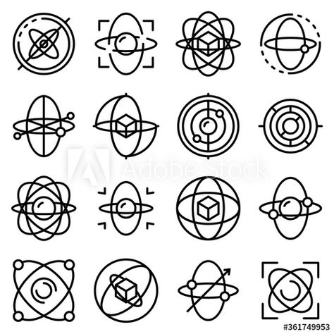 Gyroscope icons set. Outline set of gyroscope vector icons for web design isolated on white background #AD , #Outline, #gyroscope, #set, #Gyroscope, #icons Gyroscope Design, Styled Stock, Icon Set, Vector Icons, Stock Illustration, White Background, Stock Vector, Vector Images, Web Design