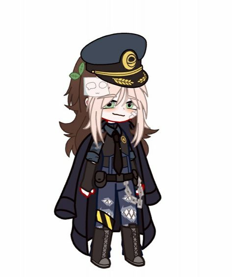 Gacha Cop Outfit, Gacha Army Outfit, Police Officer Outfit Gacha Club, Gacha Club Army Outfit, Police Gacha Club Outfit, Gacha Club Police Outfit Ideas, Gacha Soldier Outfit, Gacha Life Police Outfit, Gacha Police Outfit