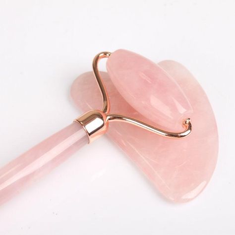 Manifest manifestation winning affirmation affirmations gua sha korean skincare skin care pink aesthetic designer luxury classy  boujee iconic stuff quotes quote face roller Use Gua Sha, Pink Storage Boxes, Silicone Face Mask, Roller And Gua Sha, Gua Sha Set, Rose Quartz Roller, Quartz Roller, Face Mask Brush, Mask Brush