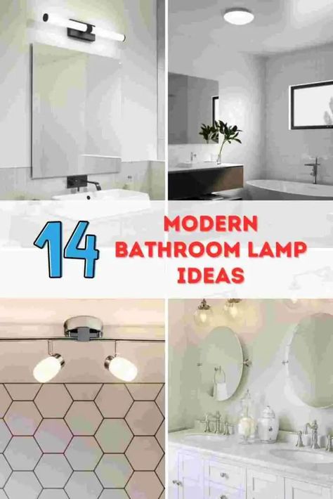 14 Modern Bathroom Lamp Ideas to Illuminate Your Space 29 Bathroom Lamp Ideas, Bathroom Lighting Trends, Smart Lighting System, Luxury Bath Mats, Bathroom Lamp, Lamp Ideas, Led Vanity Lights, Lighting Trends, Creative Lighting