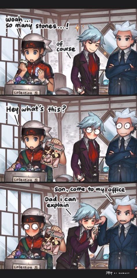 Steven Stone (o///o) Kawacy Art, Pokemon Magazine, Pokemon Steven, Mafia Anime, Poke Mon, Funny Pokemon, Steven Stone, Hoenn Region, Pokémon Oras