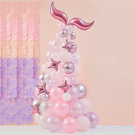 Mermaid Tail Balloon Arch, Mermaid Tail Balloon, Mermaid Balloons, Treat Stand, Mermaid Birthday Party Decorations, Balloon Arch Kit, Mermaid Magic, Kids Themed Birthday Parties, Mermaid Party Decorations