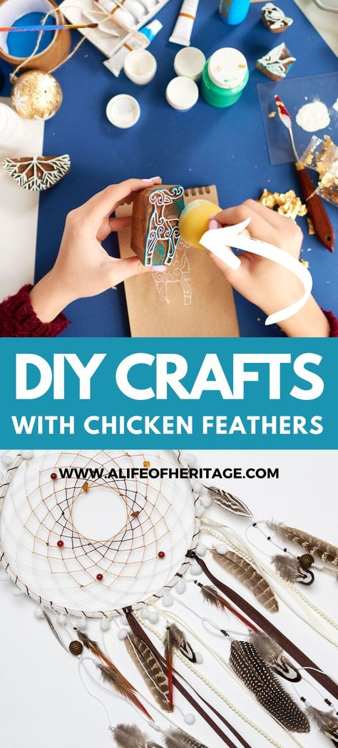 Things To Make With Chicken, Homesteading Diy Projects, Easy Jewelry Making Ideas, Feathers Diy, Chicken Feathers, Feather Diy, Chicken Coop Designs, Party Projects, Easy Jewelry