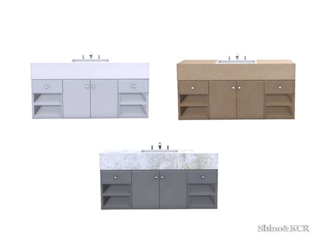 Sims 4 Sinks, Modern Bathroom Furniture, Living Room Sims 4, Sims 4 Cc Furniture Living Rooms, Sims 4 Kitchen, Resource Furniture, Bathroom Furniture Modern, Sims 4 Tsr, Die Sims 4