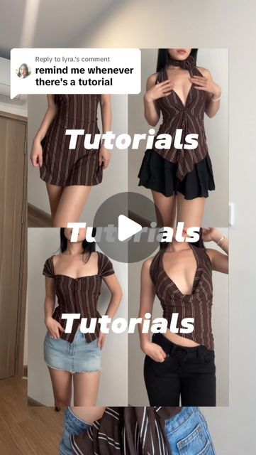 One Shirt 10 Ways, Shirt Tutorial, Helpful Hacks, Fashion Hacks, Long Tshirt, Wardrobe Style, Watch It, I Want To Be, 5 Ways