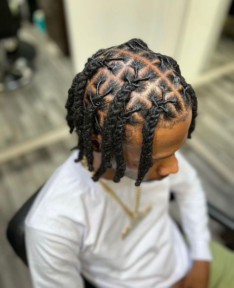 Men’s Loc Styles Braids, Plaits Locs Men, Men Loc Hairstyles Dreads, Simple Loc Styles Men, Male Short Loc Styles, Boys Locs Hairstyles, 3 Strand Twist Men Dreads, 6 Strand Twist Dreads, Boys Loc Styles With Fade