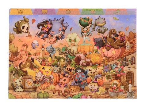 Pokemon Halloween Harvest Festival Plushies And Merchandise Announced In Japan – NintendoSoup Halloween Jigsaw Puzzles, Pokemon Kalos, Pokemon Video Games, Halloween Placemats, Pokemon Halloween, Pokemon Craft, Pokemon Gif, Pikachu Plush, Pokemon Tattoo