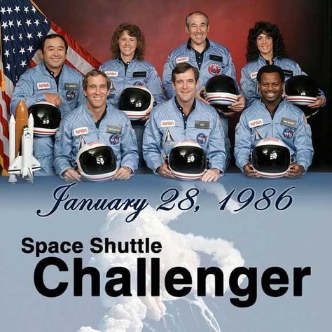 Space Shuttle Challenger Crew, Space Shuttle Disasters, Christa Mcauliffe, Cape Canaveral Florida, Space Shuttle Challenger, Nasa Space Shuttle, Cape Canaveral, Nasa Astronauts, Today In History