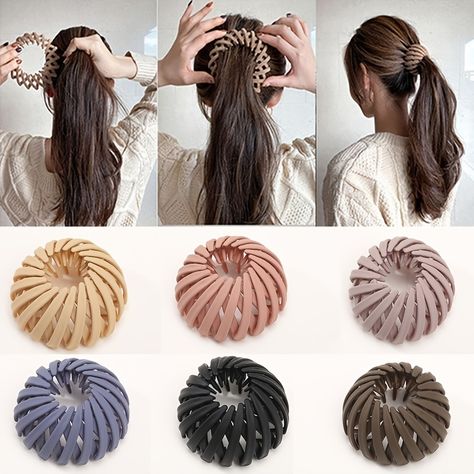 Bird Nest Hair, Bun Maker Hairstyles, Hair Braiding Tool, Braid Tool, Ball Hairstyles, Hair Kids, High Ponytail, Magic Hair, Cheap Hair Products