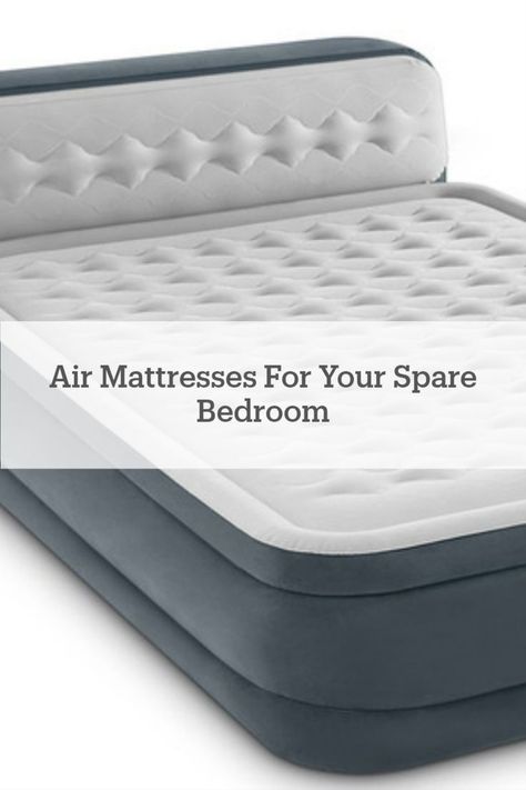 Air mattresses are an affordable way to make your guest feel right at home. Here's a list of the best air #mattresses for your spare bedroom! Air Mattresses, Air Mattress, Spare Bedroom, Bed Mattress, Feng Shui, Decorating Your Home, Mattress, At Home, Make Your