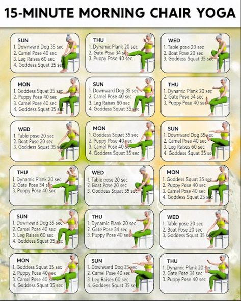 Chair Yoga Chart Free, Easy Sitting Exercises, Printable Chair Yoga Chart, Chair Yoga Chart For Seniors, Free 28 Day Chair Yoga For Seniors, Printable Chair Yoga, Free Printable Chair Yoga Exercises, 28 Day Chair Yoga For Seniors Printable, Free Chair Exercises