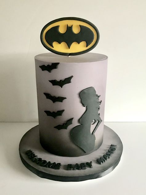 Batman Themed Baby Shower Ideas, Batman Baby Announcement, Batman Baby Shower Ideas, Batman House, Batman Nursery, Batman Theme Party, Baby Boy Batman, Batman Baby Shower, Batman Baby