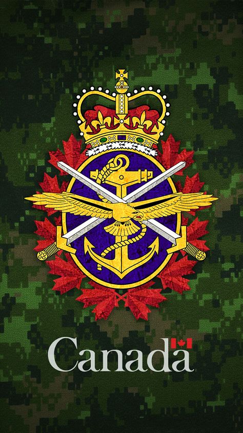 Canadian Forces Canada Army Canadian Soldiers, Canadian Army Wallpaper, Canadian Flag Art, Army Cadets, Air Force Wallpaper, Army Symbol, Canadian Air Force, Vision Board Pics, Canadian Soldiers