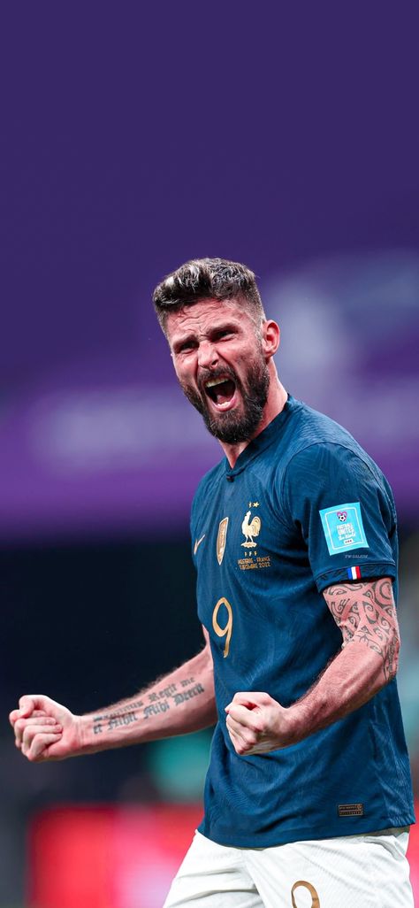 Giroud Olivier, Giroud France, Oliver Giroud, France Players, Olivier Giroud, Montage Photo, Single Player, Football Wallpaper, Football Players