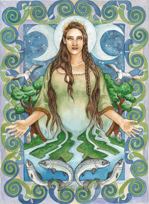 Goddess Taurus, Celtic Gods And Goddesses, Goddess Mythology, Celtic Folklore, Celtic Deities, Irish Goddess, Celtic Myth, The Morrigan, Museum Studies