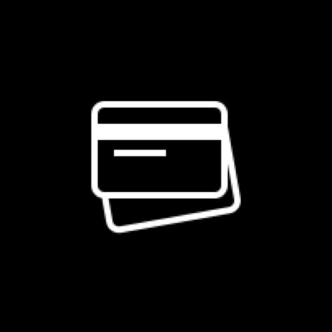 Black Bank App Icon, Black Aesthetic Phone Theme, Black Money Icon, Black Bank Icon, Black Wallet Icon, Bank Icon Aesthetic, Bank App Icon, App Icon Black And White, Bank Icon