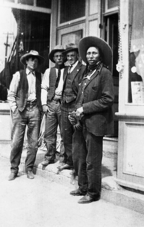 Western Images, Old West Photos, Clint Walker, Cowboy Pictures, Real Cowboys, Black Cowboys, Wild West Cowboys, Mountain Men, Hidden History