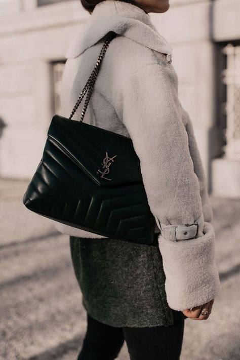 Trending: Saint Laurent Lou Lou Bag Saint Laurent Bag Outfit, Melie Louis Vuitton, Louis Vuitton Outfit, Saint Laurent Shirt, Casual Chic Outfits, Shopping Wishlist, Luxury Lifestyle Fashion, Bag Outfit, Yves Saint Laurent Bags