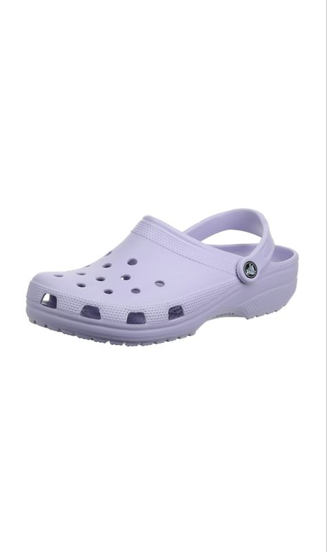 Lilac Crocs 🤍 Lilac Crocs, Crocs Men, I Saw The Light, Orthopedic Shoes, Crocs Classic Clogs, Dr. Scholl's, Most Comfortable Shoes, Mule Clogs, Strap Heels