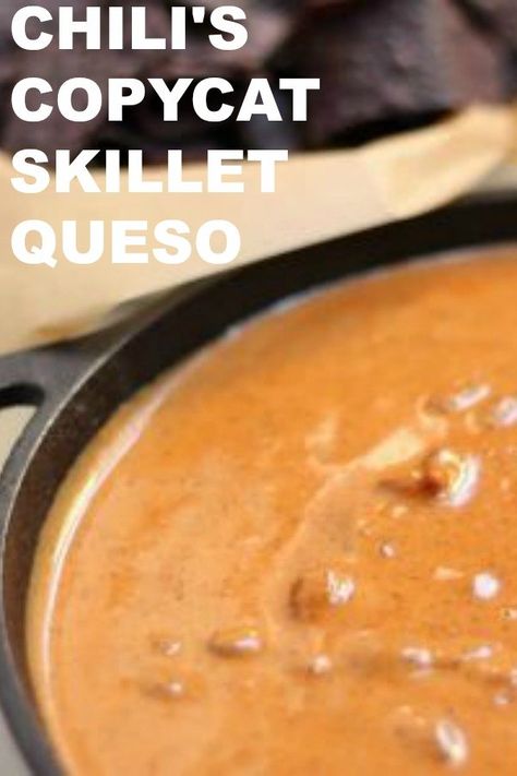 Skillet Queso Recipe, Chili Queso Dip, Skillet Queso, Queso Recipe, Six Sisters Stuff, Six Sisters, Queso Dip, Copycat Restaurant Recipes, Football Food