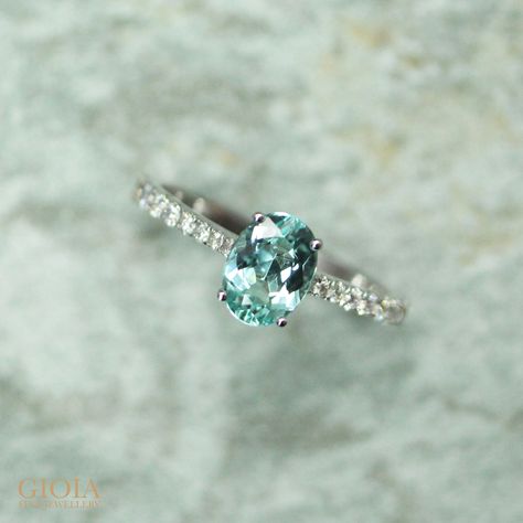 Tourmaline Ring Engagement, Paraiba Tourmaline Engagement Ring, Fun Rings, Tourmaline Rings, Paraiba Tourmaline Ring, Tourmaline Engagement Ring, Timeless Engagement Ring, 14k Gold Hoop Earrings, Paraiba Tourmaline